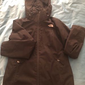 The North Face hooded coat